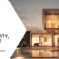 Brown White Modern Professional Real Estate Banner 85x85