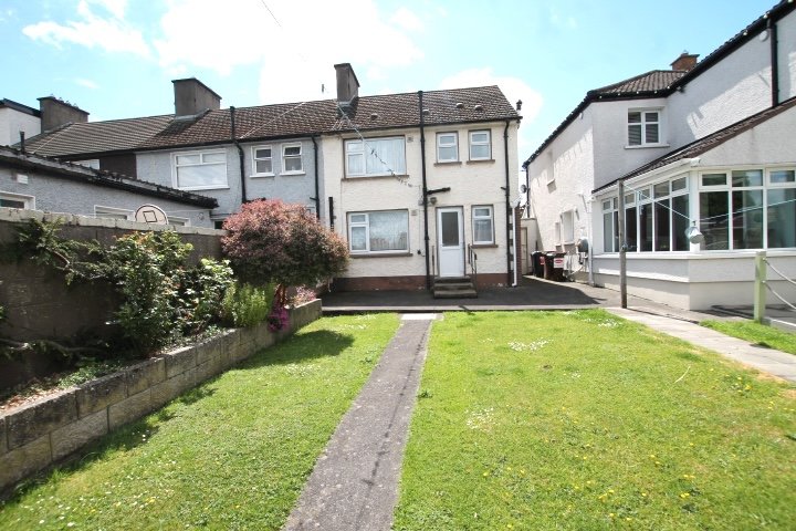 Back of property